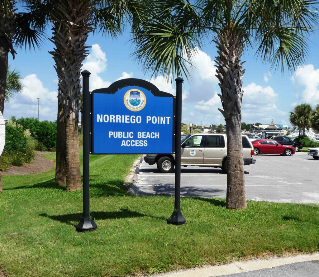 Norriego Point is one of the best public beaches in Destin Florida.