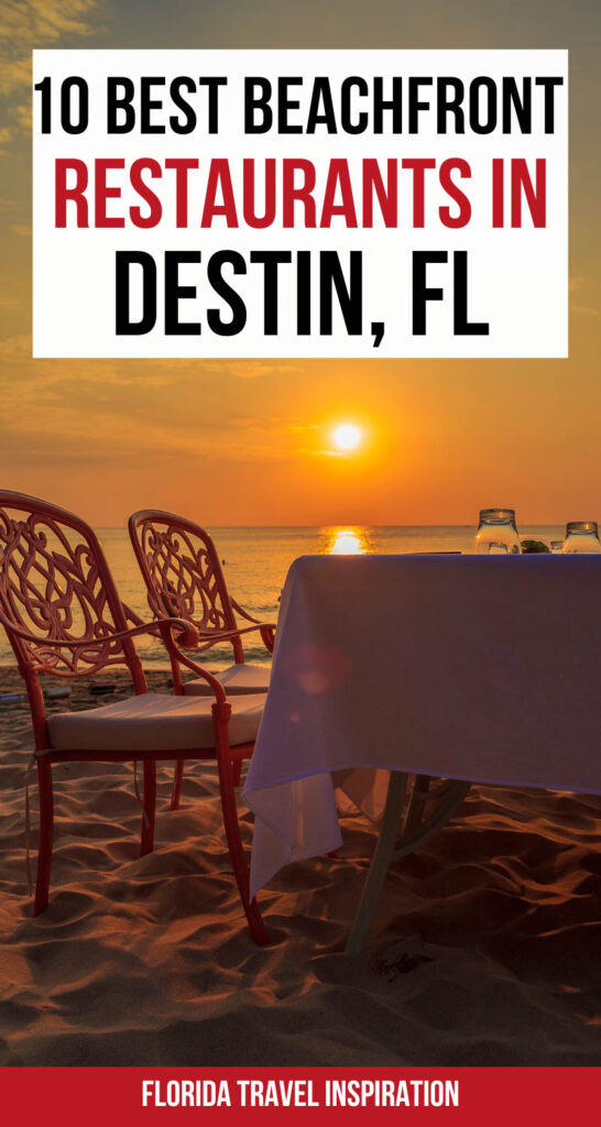 Here are the best beachfront restaurants in Destin, Florida. | destin beachfront restaurants| restaurants on the beach in destin| beachfront dining in destin fl| destin waterfront restaurants| waterfront restaurants in destin florida| Beachside Restaurants in Destin| destin beach restaurants.