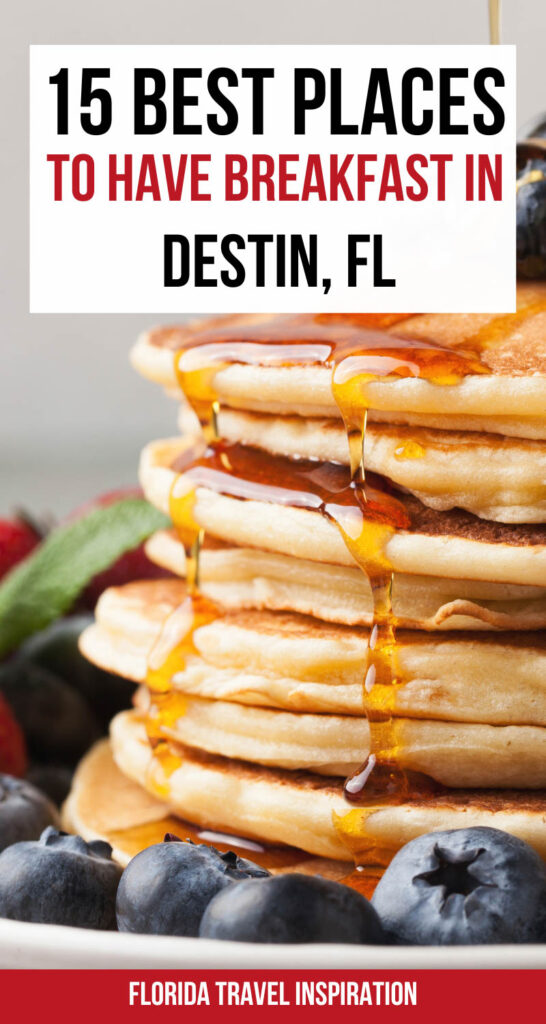 This post will show you the best places to eat breakfast in Destin Florida! | best breakfast in destin| best breakfast places in destin florida| destin breakfast restaurants| breakfast restaurants in destin fl| breakfast on the beach destin fl| places to eat breakfast in destin florida| breakfast restaurants in destin| places to eat breakfast in destin| Destin breakfast spots