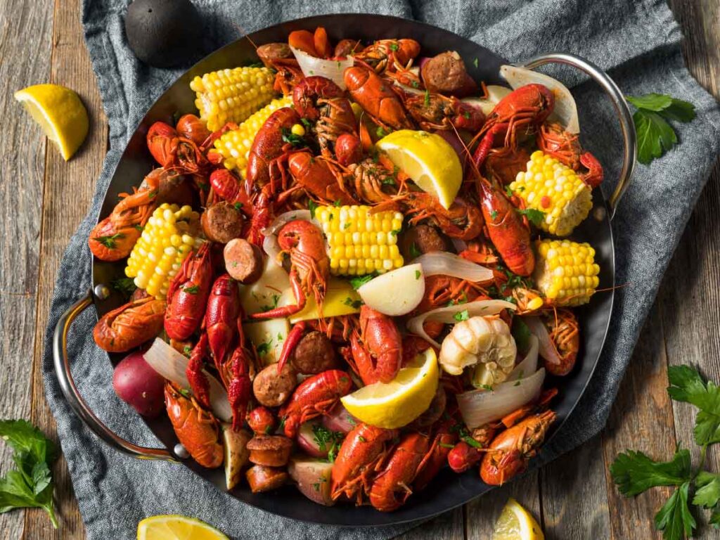 Brotula's Seafood House & Steamer serves the best seafood in Destin fl.