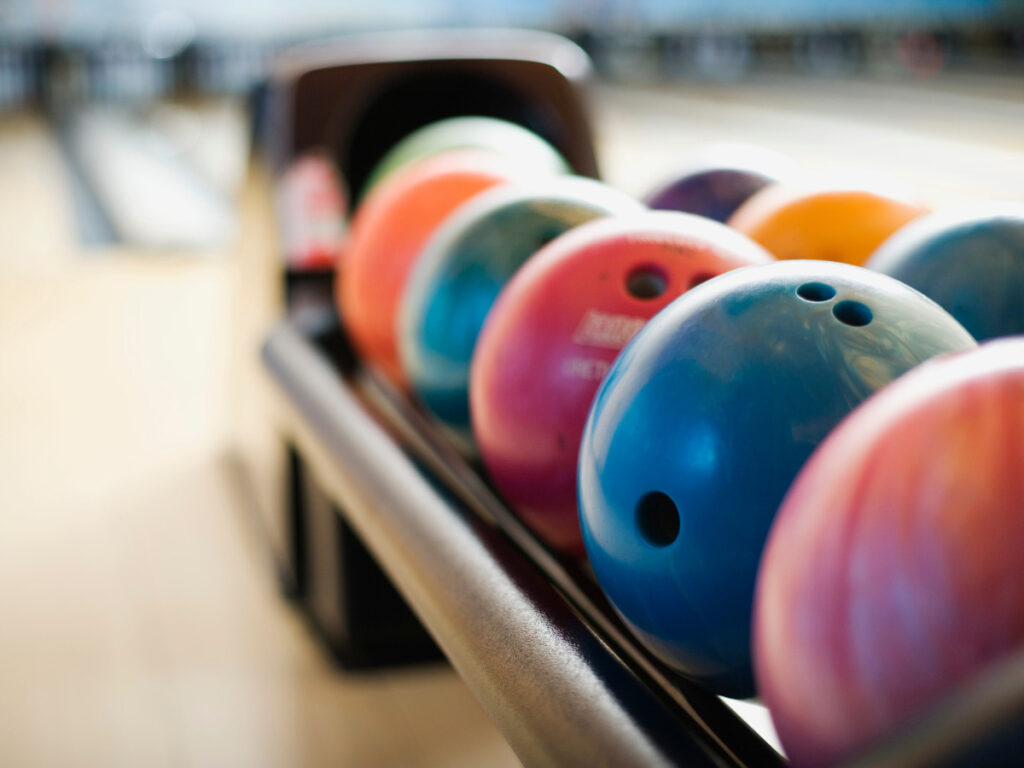 Bowling at at Hurricane Lanes is one of the best rainy day activities in Destin.
