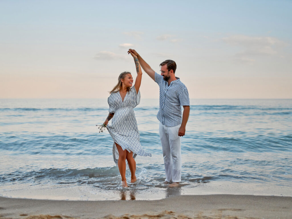 Booking a couple's Photoshoot With a Professional Photographer is one of the romantic ideas in Destin fl.