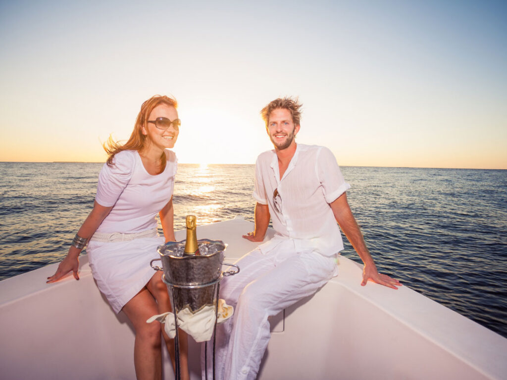 Going on a sunset cruise is one of the best Miami date ideas.