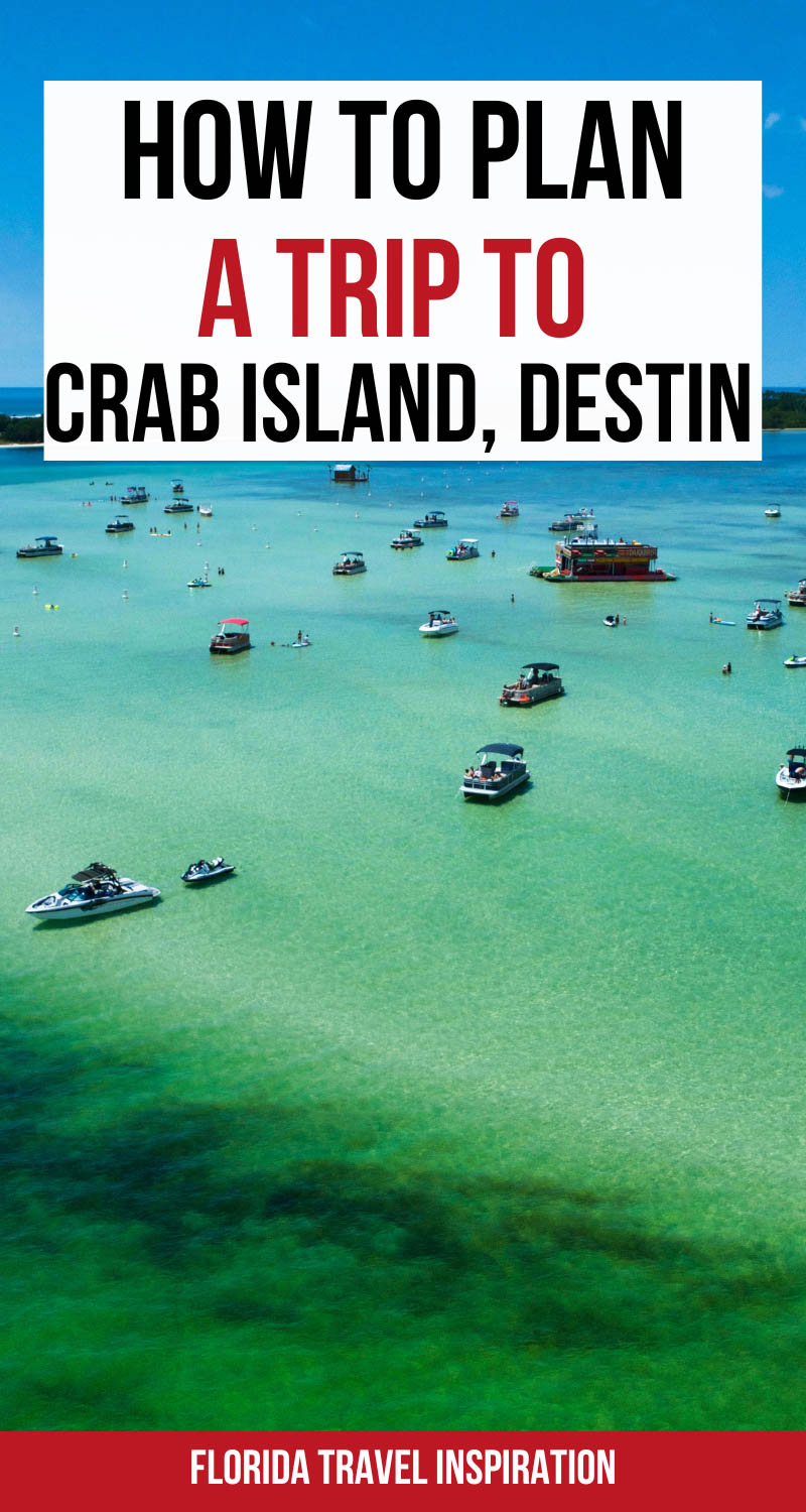The Ultimate Guide to Visiting Crab Island Destin in Florida Florida