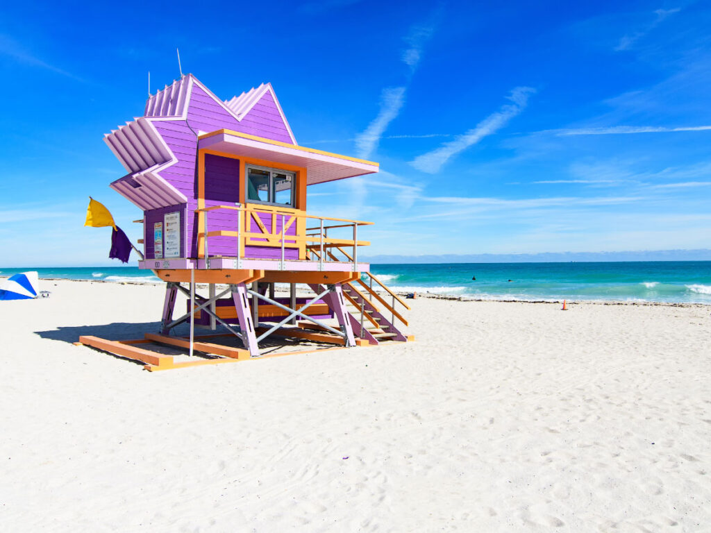 Miami Beach Lifeguard station: Miami beach vs South Beach.