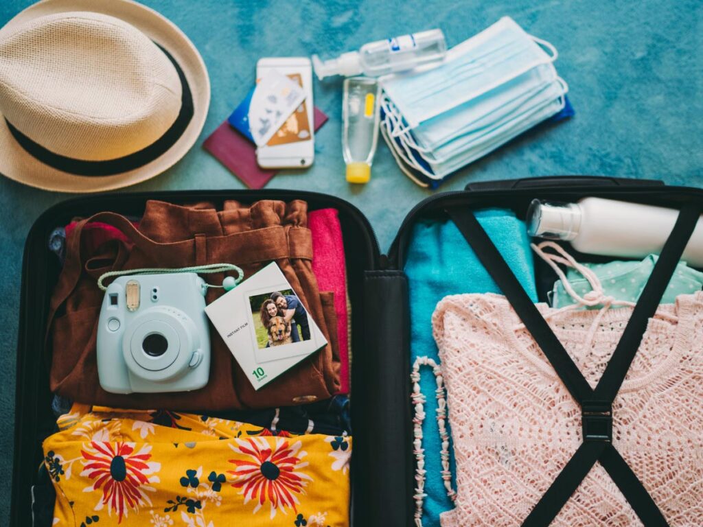 What to Pack for Florida - packing a suitcase