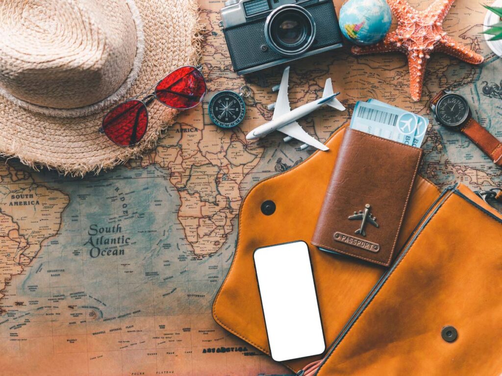 packing travel accessories