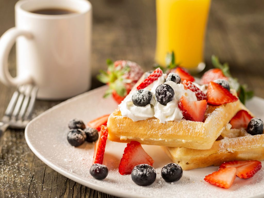 Toasted Mango Cafe is where to have breakfast on Siesta Key.