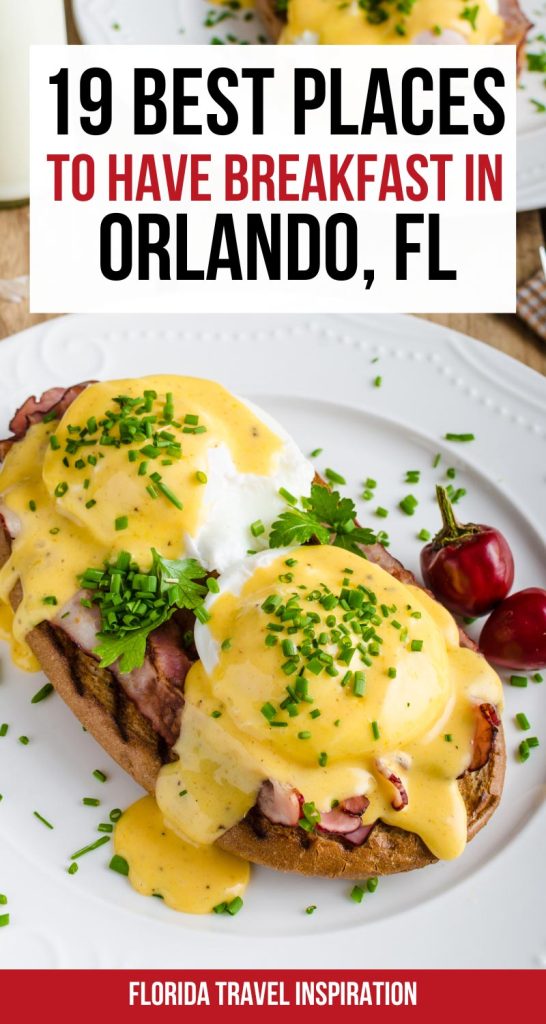If you're looking for the best places to have breakfast in Orlando then you've come to the right place! Whether you’re looking for country-style classics or an upscale brunch, you can find it at one of these best breakfast restaurants in Orlando. | best breakfast in orlando| best breakfast in orlando international drive| best breakfast spots in orlando| best orlando breakfast| best place for breakfast in orlando| orlando breakfast restaurants.