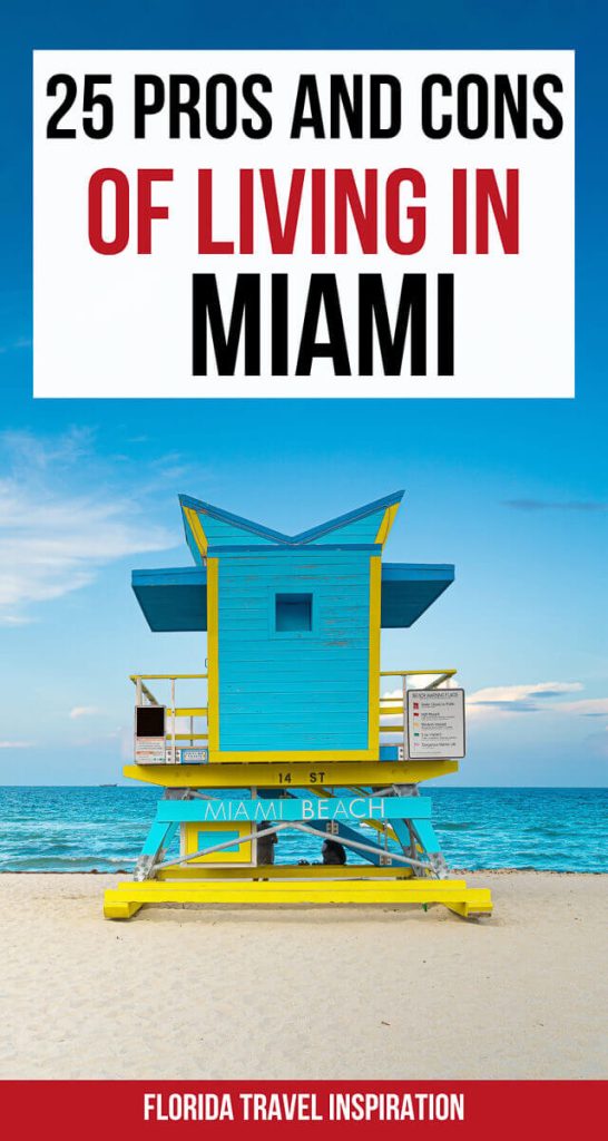 Looking to move to Miami but not sure what to expect? Check out our in-depth article that covers the pros and cons of living in Miami. Find out if Miami is a good place to live for you. We dive into the pros of living in Miami like the stunning beaches and diverse culture, but also tackle the cons of living in Miami like high living costs and humid summers. Get the full picture before you make the move by reading these living in Miami pros and cons.