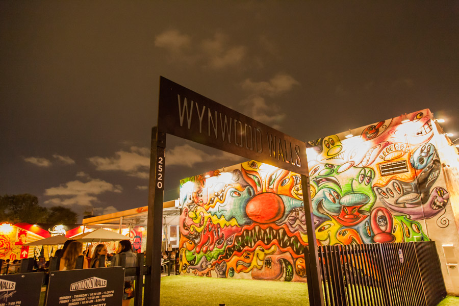 Exploring the Wynwood Walls is one of the things to do outside in Miami.
