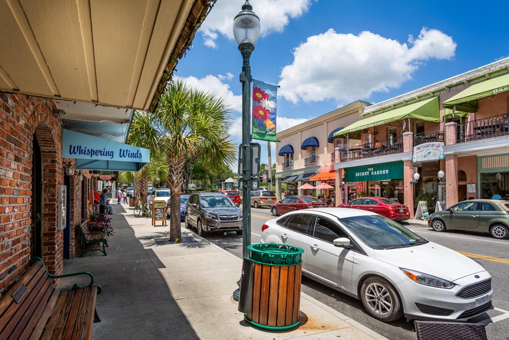 Mount Dora is one of the unique vacation spots in Florida.