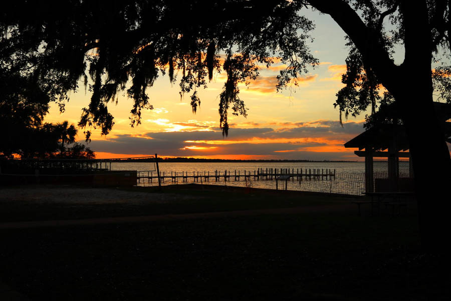 sunset at Clement Taylor Park-destin